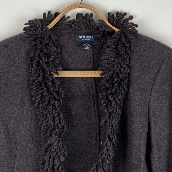 Clothes by Revue || Boiled Wool Sweater/Jacket - Picture 4 of 12